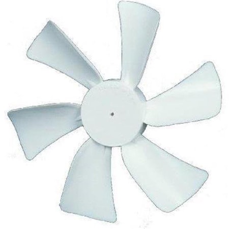 Ventmate 65483 6 X 0.12 In. White Replacement Fan Blade With Round Bore